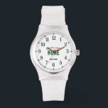 STYLISH MODERN CUSTOMIZABLE CLEAR VERIFIED BRANDED WATCH<br><div class="desc">THIS IS A DESIGN FITTING FOR EVERYONE.YOU CAN CHANGE, RESIZE OR ADD LOGO, PHOTO, TEXT AND COLOURS THE WAY YOU LIKE.THANK YOU.</div>