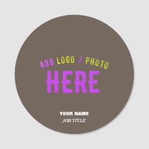 STYLISH MODERN CUSTOMIZABLE COFFEE VERIFIED BRAND NAME TAG