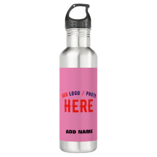 STYLISH MODERN CUSTOMIZABLE PINK VERIFIED BRANDED 710 ML WATER BOTTLE