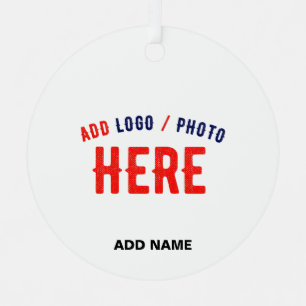 STYLISH MODERN CUSTOMIZABLE WHITE VERIFIED BRAND METAL ORNAMENT