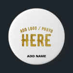 STYLISH MODERN CUSTOMIZABLE WHITE VERIFIED BRANDED 3 INCH ROUND BUTTON<br><div class="desc">THIS IS A DESIGN FITTING FOR EVERYONE.YOU CAN CHANGE, RESIZE OR ADD LOGO, PHOTO, TEXT AND COLOURS THE WAY YOU LIKE.THANK YOU.</div>