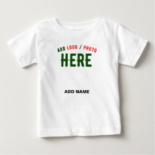 STYLISH MODERN CUSTOMIZABLE WHITE VERIFIED BRANDED BABY T-Shirt