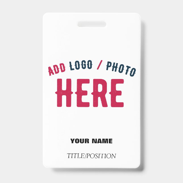 STYLISH MODERN CUSTOMIZABLE WHITE VERIFIED BRANDED BADGE (Front)