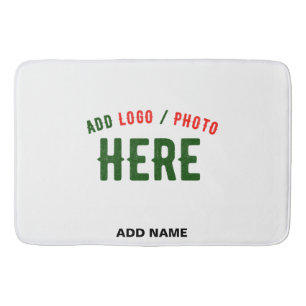 STYLISH MODERN CUSTOMIZABLE WHITE VERIFIED BRANDED BATH MAT
