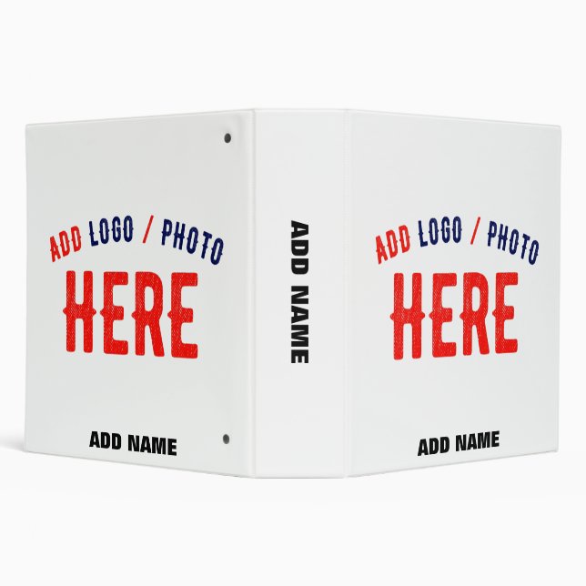 STYLISH MODERN CUSTOMIZABLE WHITE VERIFIED BRANDED BINDER (Background)
