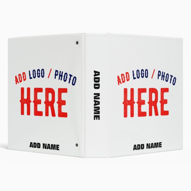 STYLISH MODERN CUSTOMIZABLE WHITE VERIFIED BRANDED BINDER (Background)