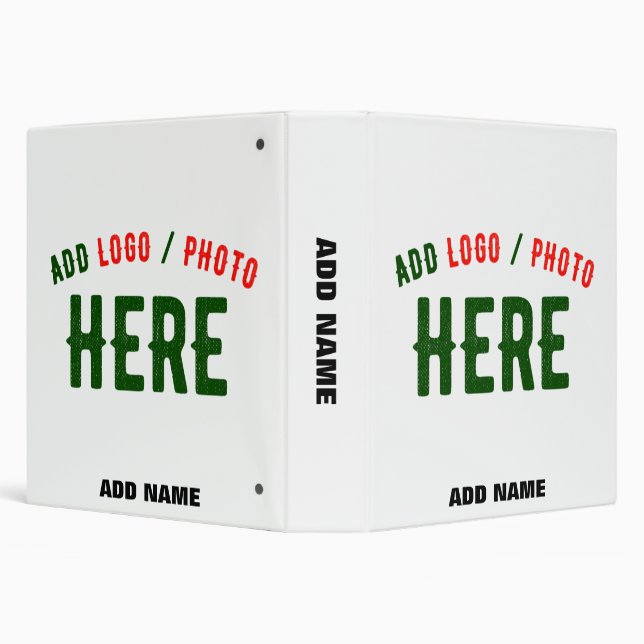 STYLISH MODERN CUSTOMIZABLE WHITE VERIFIED BRANDED BINDER (Background)