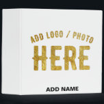 STYLISH MODERN CUSTOMIZABLE WHITE VERIFIED BRANDED BINDER<br><div class="desc">THIS IS A DESIGN FITTING FOR CUSTOMERS.YOU CAN CHANGE, RESIZE OR ADD LOGO, PHOTO, TEXT AND COLOURS THE WAY YOU LIKE.THANK YOU.</div>