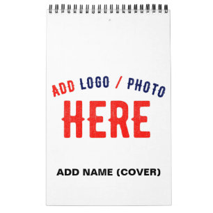 STYLISH MODERN CUSTOMIZABLE WHITE VERIFIED BRANDED CALENDAR