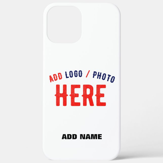 STYLISH MODERN CUSTOMIZABLE WHITE VERIFIED BRANDED Case-Mate iPhone CASE (Back)