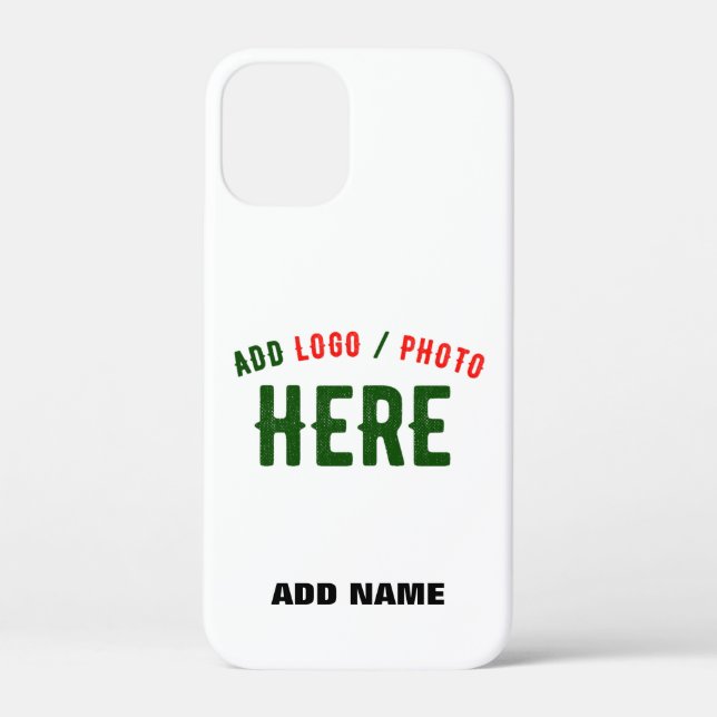 STYLISH MODERN CUSTOMIZABLE WHITE VERIFIED BRANDED Case-Mate iPhone CASE (Back)