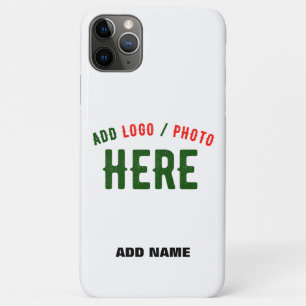 STYLISH MODERN CUSTOMIZABLE WHITE VERIFIED BRANDED iPhone 11 PRO MAX CASE