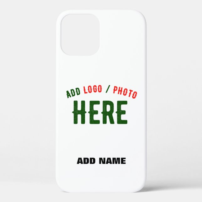 STYLISH MODERN CUSTOMIZABLE WHITE VERIFIED BRANDED Case-Mate iPhone CASE (Back)