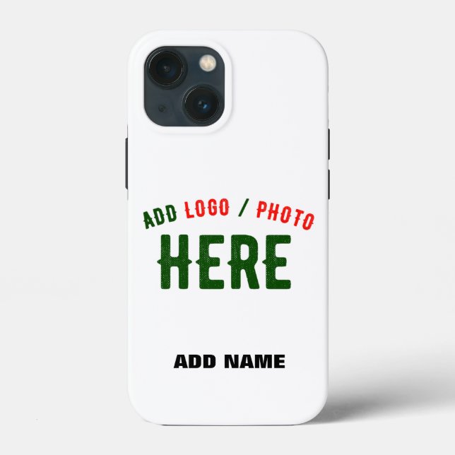 STYLISH MODERN CUSTOMIZABLE WHITE VERIFIED BRANDED Case-Mate iPhone CASE (Back)