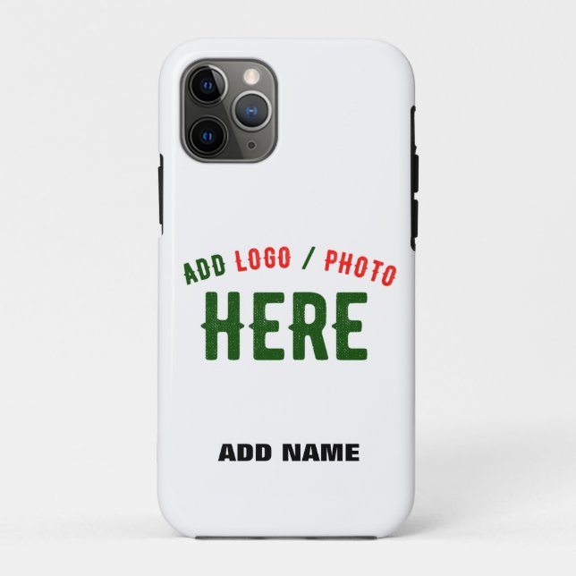 STYLISH MODERN CUSTOMIZABLE WHITE VERIFIED BRANDED Case-Mate iPhone CASE (Back)