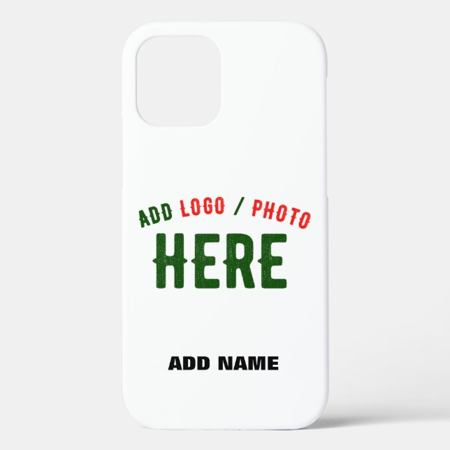 STYLISH MODERN CUSTOMIZABLE WHITE VERIFIED BRANDED Case-Mate iPhone CASE (Back)
