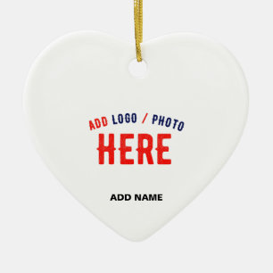 STYLISH MODERN CUSTOMIZABLE WHITE VERIFIED BRANDED CERAMIC ORNAMENT