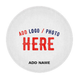 STYLISH MODERN CUSTOMIZABLE WHITE VERIFIED BRANDED CUTTING BOARD