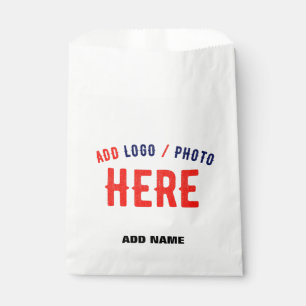 STYLISH MODERN CUSTOMIZABLE WHITE VERIFIED BRANDED FAVOUR BAG