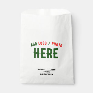STYLISH MODERN CUSTOMIZABLE WHITE VERIFIED BRANDED FAVOUR BAG
