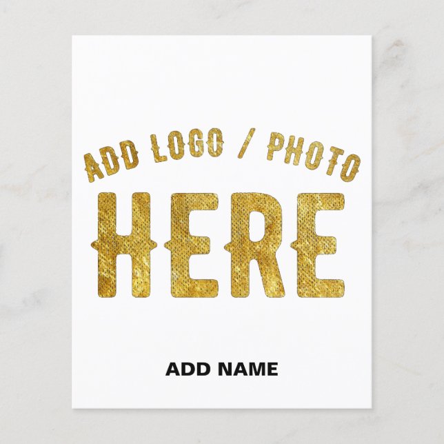 STYLISH MODERN CUSTOMIZABLE WHITE VERIFIED BRANDED FLYER (Front)