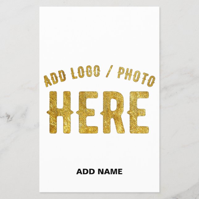 STYLISH MODERN CUSTOMIZABLE WHITE VERIFIED BRANDED FLYER (Front)