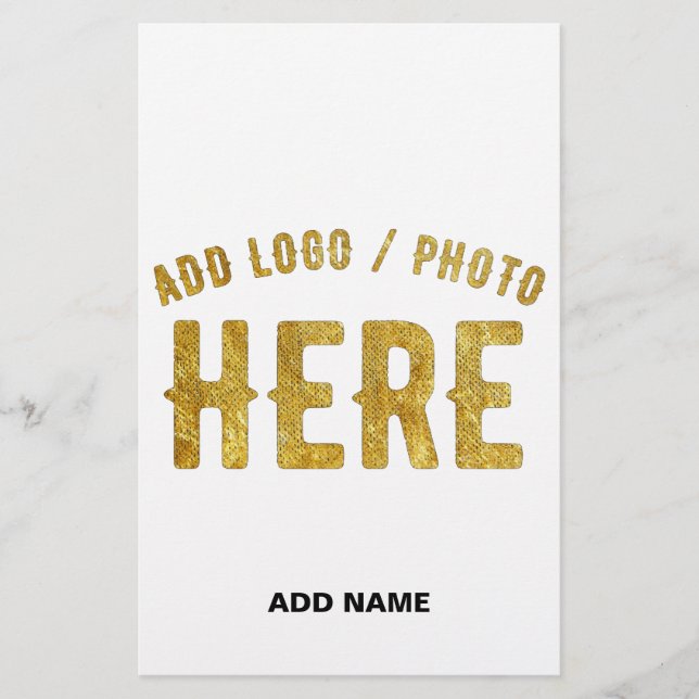 STYLISH MODERN CUSTOMIZABLE WHITE VERIFIED BRANDED FLYER (Front)