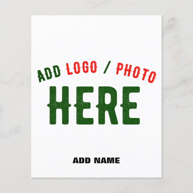 STYLISH MODERN CUSTOMIZABLE WHITE VERIFIED BRANDED FLYER (Front)
