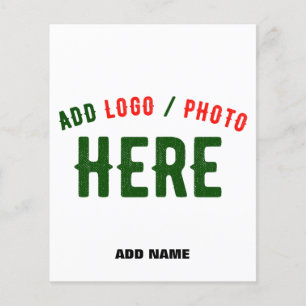 STYLISH MODERN CUSTOMIZABLE WHITE VERIFIED BRANDED FLYER