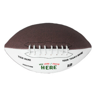 STYLISH MODERN CUSTOMIZABLE WHITE VERIFIED BRANDED FOOTBALL