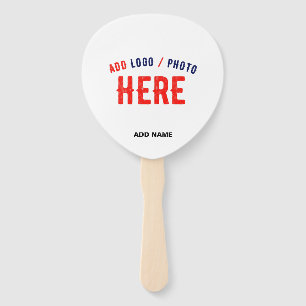 STYLISH MODERN CUSTOMIZABLE WHITE VERIFIED BRANDED HAND FAN