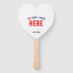 STYLISH MODERN CUSTOMIZABLE WHITE VERIFIED BRANDED HAND FAN