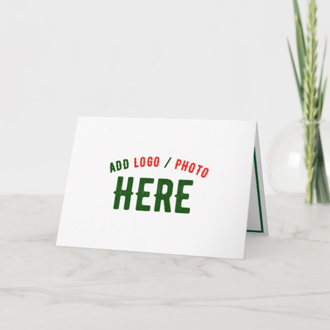 STYLISH MODERN CUSTOMIZABLE WHITE VERIFIED BRANDED INVITATION (Front)
