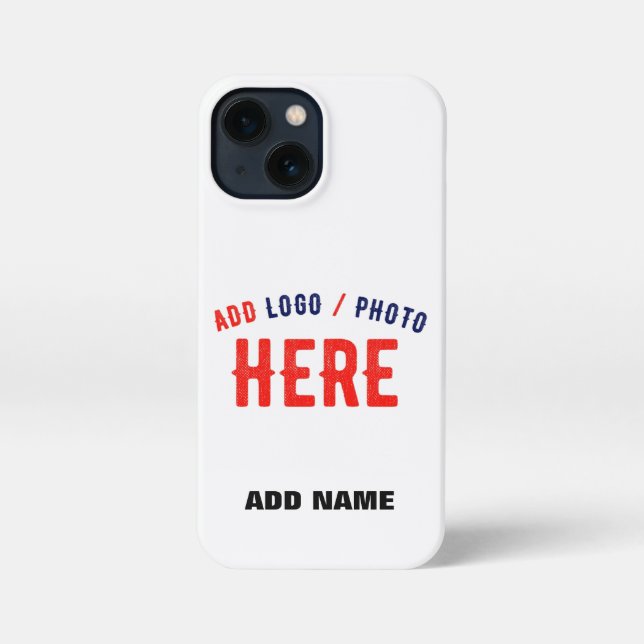 STYLISH MODERN CUSTOMIZABLE WHITE VERIFIED BRANDED iPhone CASE (Back)