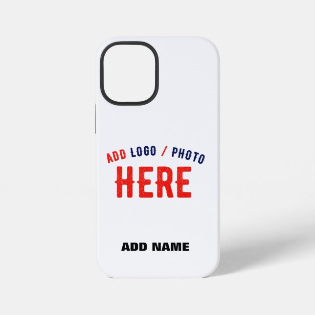 STYLISH MODERN CUSTOMIZABLE WHITE VERIFIED BRANDED iPhone CASE (Back)