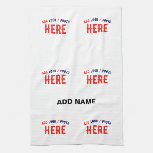 STYLISH MODERN CUSTOMIZABLE WHITE VERIFIED BRANDED KITCHEN TOWEL