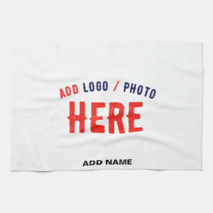 STYLISH MODERN CUSTOMIZABLE WHITE VERIFIED BRANDED KITCHEN TOWEL