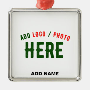 STYLISH MODERN CUSTOMIZABLE WHITE VERIFIED BRANDED METAL ORNAMENT