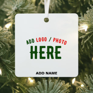 STYLISH MODERN CUSTOMIZABLE WHITE VERIFIED BRANDED METAL ORNAMENT