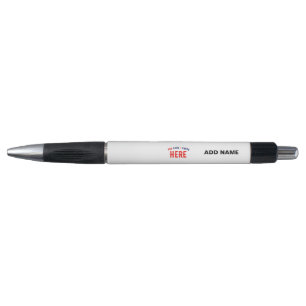 STYLISH MODERN CUSTOMIZABLE WHITE VERIFIED BRANDED PEN