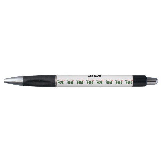 STYLISH MODERN CUSTOMIZABLE WHITE VERIFIED BRANDED PEN (Front)