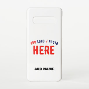 STYLISH MODERN CUSTOMIZABLE WHITE VERIFIED BRANDED SAMSUNG GALAXY CASE