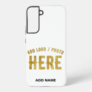 STYLISH MODERN CUSTOMIZABLE WHITE VERIFIED BRANDED SAMSUNG GALAXY CASE