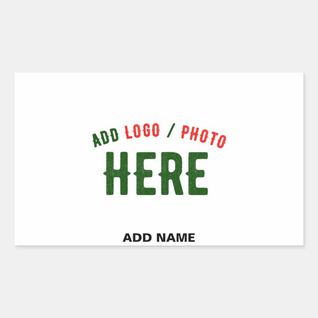 STYLISH MODERN CUSTOMIZABLE WHITE VERIFIED BRANDED STICKER (Front)