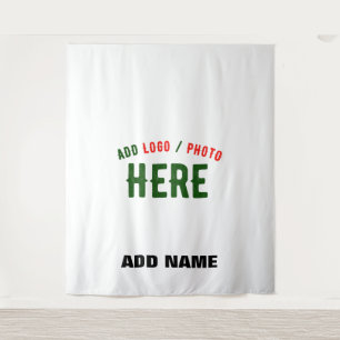 STYLISH MODERN CUSTOMIZABLE WHITE VERIFIED BRANDED TAPESTRY