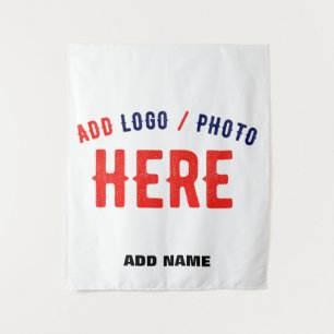 STYLISH MODERN CUSTOMIZABLE WHITE VERIFIED BRANDED TAPESTRY