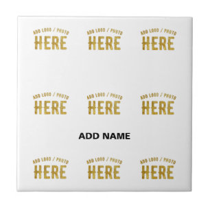 STYLISH MODERN CUSTOMIZABLE WHITE VERIFIED BRANDED TILE