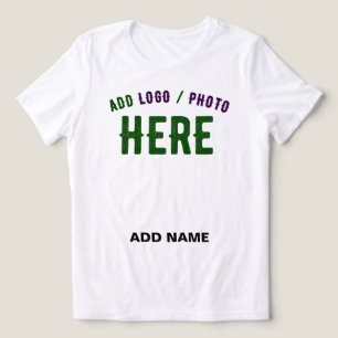 STYLISH MODERN CUSTOMIZABLE WHITE VERIFIED BRANDED Tri-Blend SHIRT