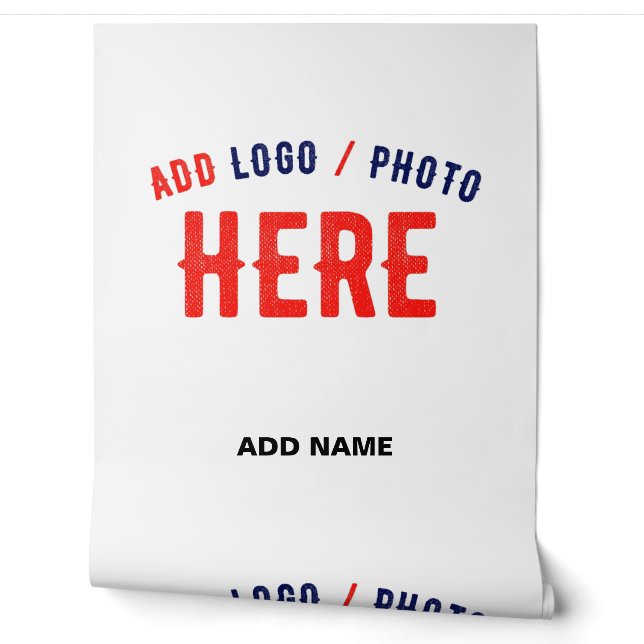 STYLISH MODERN CUSTOMIZABLE WHITE VERIFIED BRANDED WALLPAPER (Unrolling)