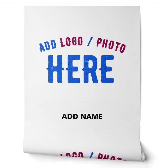 STYLISH MODERN CUSTOMIZABLE WHITE VERIFIED BRANDED WALLPAPER (Unrolling)
